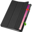 Etui do Lenovo Tab P12, Trójdzielne z miejscem na rysik, Czarne