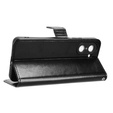 Etui z klapką do OnePlus Nord CE5, Crazy Horse Wallet, czarne
