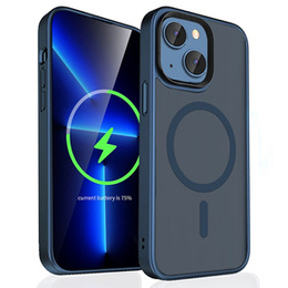 Etui Mocolo do iPhone 14 Plus, MagSafe, niebieskie