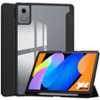 Etui z przezroczystym tyłem i miejscem na rysik do Lenovo Idea Tab 11" 2025 TB336FU TB336ZU, czarne