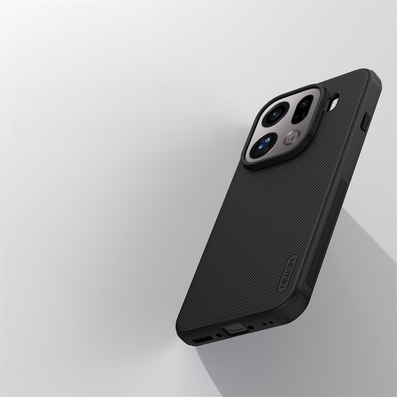 Etui Nillkin Frosted Shield Pro MagSafe do Oppo Find X9 Pro – czarne