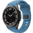 Pasek Silikonowy do Samsung Galaxy Watch 4/5/6/7/FE 40/42/43/44/45/46/47mm, Niebieski