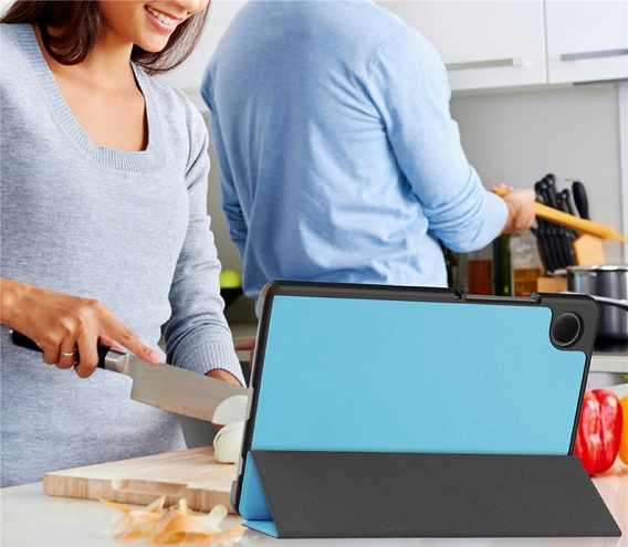 Etui z klapką do Samsung Galaxy Tab A11/A9, Smartcase, niebieskie