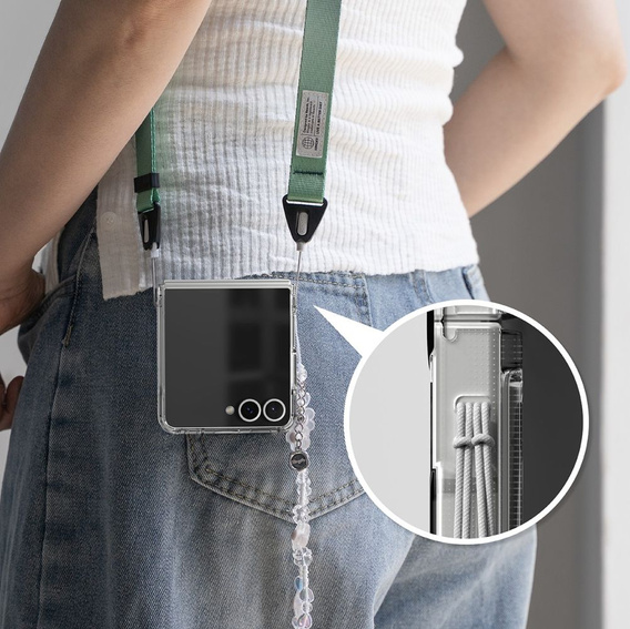 Etui Ringke Fusion do Samsung Galaxy Z Flip 7 5G – Przezroczyste