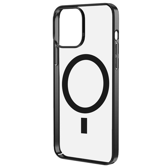 Etui do iPhone 13 mini, ERBORD Hybrid MagSafe Case, czarne