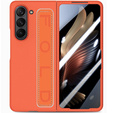 Etui do Samsung Galaxy Z Fold6 5G, z rączką, pomarańczowe