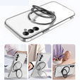 Etui Magnetyczne do Samsung Galaxy S24 FE, do MagSafe, czarne