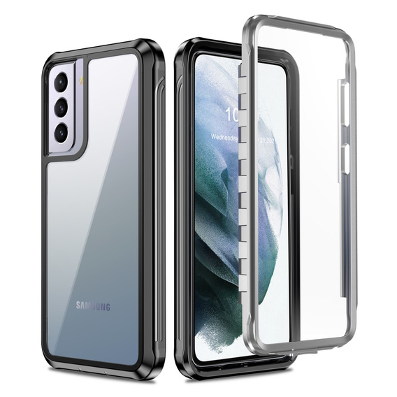 Etui do Samsung Galaxy S21, Full Body, Czarne