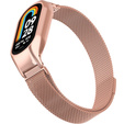 Pasek Bransoleta Milanese do Xiaomi Smart Band 10 / 9 / 8, Różowy