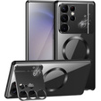 Etui Magnetyczne do Samsung Galaxy S23 Ultra 5G, Aroma Hybrid, czarne 