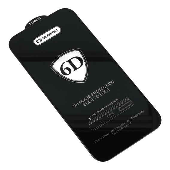 Szkło hartowane Full Glue 6D do Samsung Galaxy A16 4G/5G / A17 5G / A26 5G / M16 5G – czarna ramka