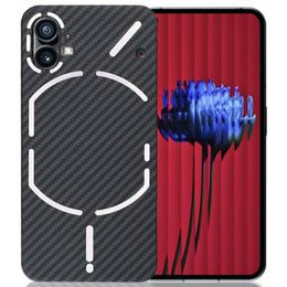 Etui do Nothing Phone (1), Obudowa Carbon Case, Czarne
