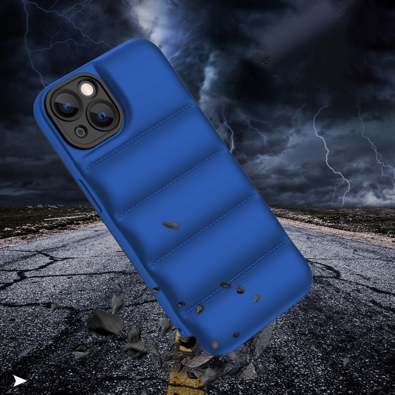 Etui Puffer Case do iPhone 12, Blue