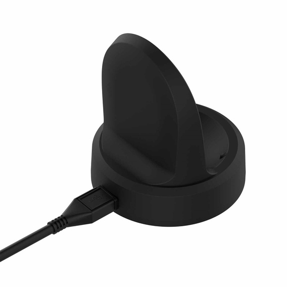 Ładowarka, Stacja dokująca do Samsung Galaxy Watch 3/4/5/6/7/Pro/Ultra/Active, Czarna