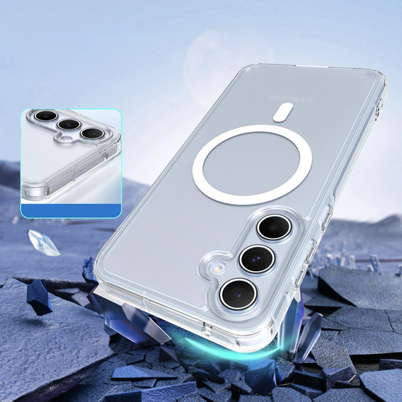 Etui do Samsung Galaxy A17 5G, Dropproof MagSafe, przezroczyste