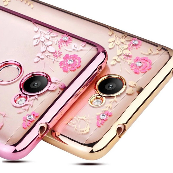 Etui Star Dust DIAMOND Case do Huawei Y7 - Gold