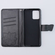 Etui z klapką do Motorola Moto G54 5G, Butterfly, czarne