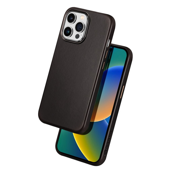 Etui do iPhone 14 Pro Max, Dux Ducis Max Naples, czarne