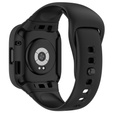 Pasek Silikonowy z Etui do Xiaomi Redmi Watch 3, Czarny