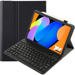 Etui z klawiaturą Bluetooth do Lenovo Idea Tab 11" 2025 TB336FU TB336ZU, czarne