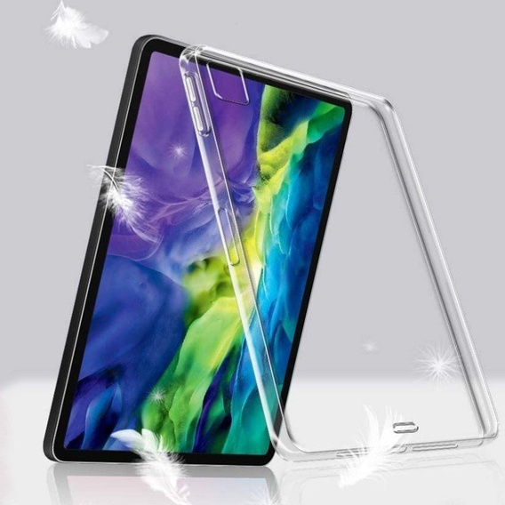 Etui do iPad Pro 11" 2022/2021/2020/2018 (4/3/2/1 gen.), Silikonowe, przezroczyste