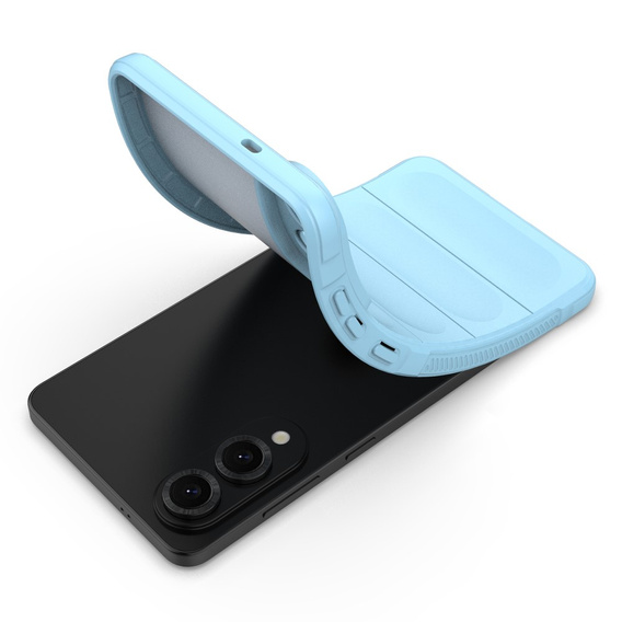 Etui do Samsung Galaxy S25 Edge, Gaming Shockproof, niebieskie
