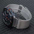 Bransoleta Milanese do Samsung Galaxy Watch 8 / 8 Classic, Srebrna