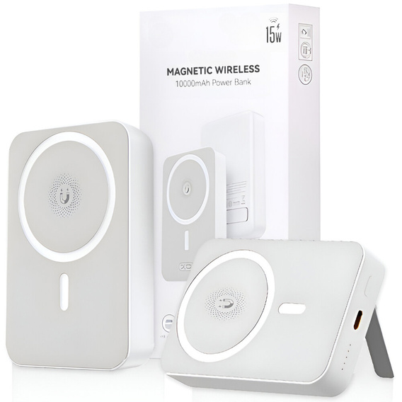 Power Bank do MagSafe do iPhone 12/13/14/15/16/17 Pro/Plus/Max 20W 10000mAh bezprzewodowy szybki