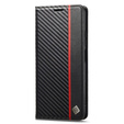Etui z klapką do Xiaomi Redmi Note 13 Pro 5G, Carbon LC.IMEEKE, czarne