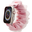 Pasek do Apple Watch 1/2/3/4/5/6/7/8/9/SE/Ultra/Ultra 2 42/44/45/49mm, Jasnoróżowy