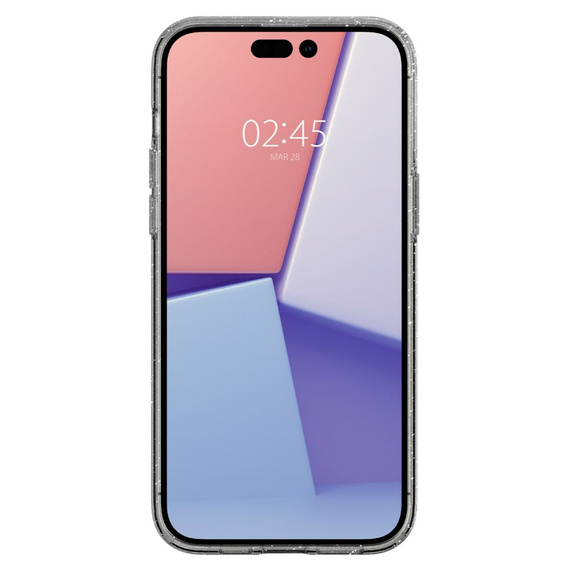 Etui Spigen do iPhone 14 Pro, Liquid Crystal, przezroczyste brokat