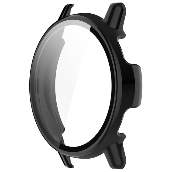 2w1 Etui + Szkło Hartowane do Garmin Vivoactive 5, Czarne