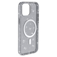 Etui Dropproof Glitter do MagSafe do iPhone 14 Plus, Czarne