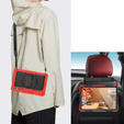 Etui pancerne do Samsung Galaxy Tab S9 Ultra, ochronne 360 z miejscem na rysik, Czerwone / Czarne