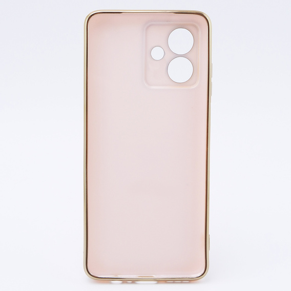 Etui do Motorola Moto G54 5G, Glamour CamShield, różowe rose gold