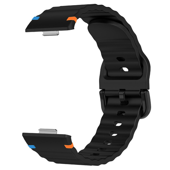 Pasek Silikonowy do Huawei Watch Fit 4 / 4 Pro / 3, Czarny
