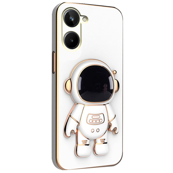 Etui do Realme 10 4G, Astronaut, białe