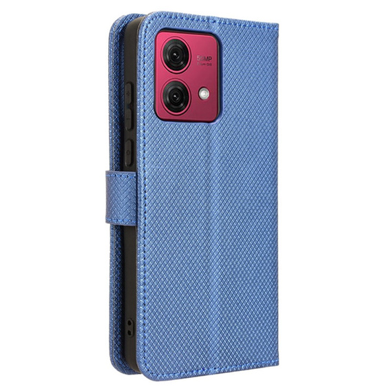 Etui z klapką do Motorola Moto G84 5G, Smart Magnet, niebieskie