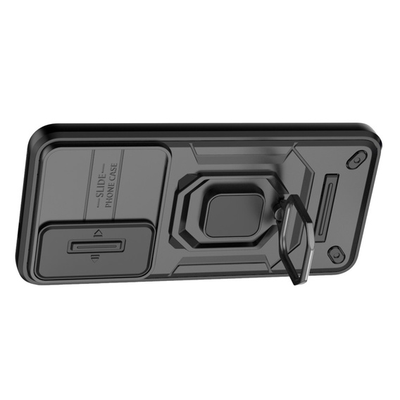 Etui KickStand Camera Lens do Samsung Galaxy S24, czarne