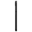 Etui Spigen do iPhone 16E, Thin Fit Mag, czarne + Szkło hartowane 9H