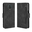 Etui z klapką do Xiaomi Redmi Note 9S/9 Pro/9 Pro Max, Card Slot, czarne