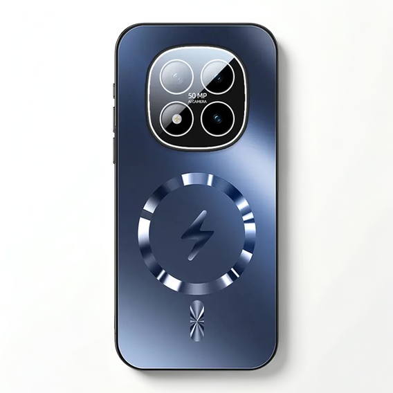 Etui ochronne do Xiaomi Redmi Note 15 Pro Plus 5G / Poco M8 Pro 5G, do MagSafe, granatowe