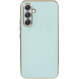 Etui do Samsung Galaxy S24+ Plus, Glamour CamShield, miętowe