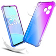 Etui Gradient Dropproof do Realme C51, Fioletowe / niebieskie