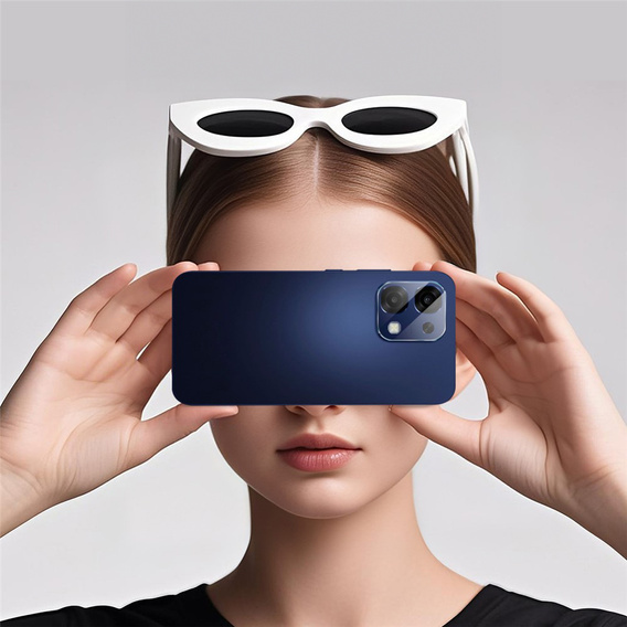 2x Szkło hartowane na aparat ERBORD do Oppo A6 Pro 5G, Przezroczyste