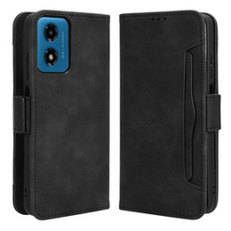 Etui z klapką do Motorola Moto G24 / G24 Power / G04, Card Slot, czarne