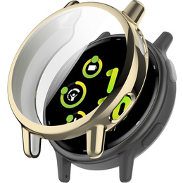 2w1 Etui z Osłoną na ekran do Garmin Vivoactive 5, Złote