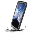 Etui do Samsung Galaxy S9, Shockproof, z folią, czarne / szare