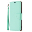 Etui z klapką do Xiaomi Redmi Note 13 Pro 5G, Wallet Litchi Leather, zielone