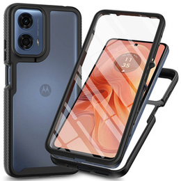 Etui do Motorola Moto E14 / G24 / G04, Shockproof, z folią, czarne